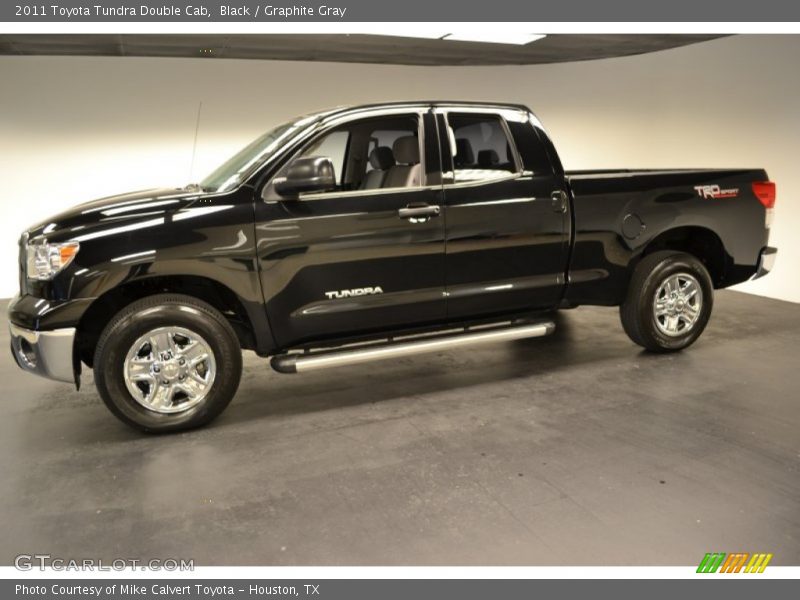 Black / Graphite Gray 2011 Toyota Tundra Double Cab