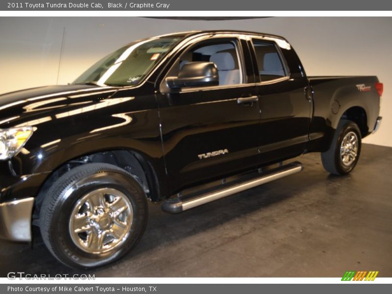 Black / Graphite Gray 2011 Toyota Tundra Double Cab