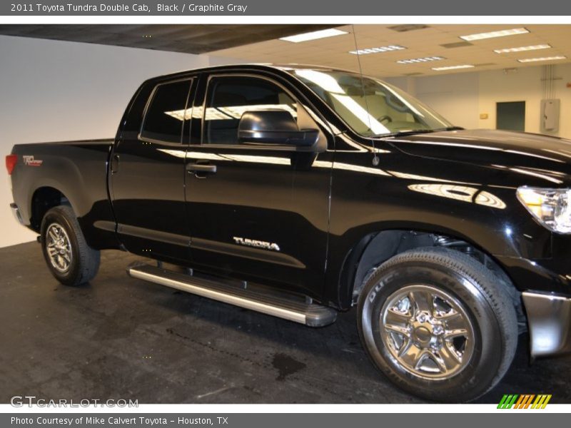 Black / Graphite Gray 2011 Toyota Tundra Double Cab