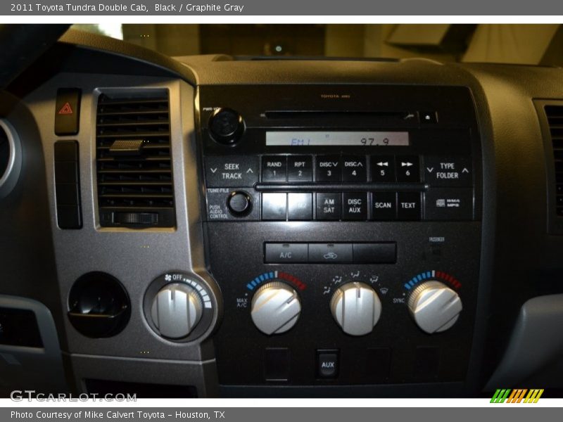 Black / Graphite Gray 2011 Toyota Tundra Double Cab