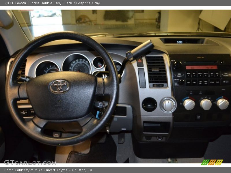 Black / Graphite Gray 2011 Toyota Tundra Double Cab