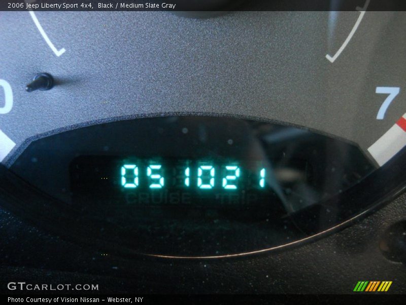 Black / Medium Slate Gray 2006 Jeep Liberty Sport 4x4