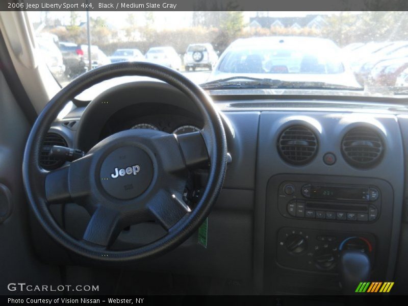 Black / Medium Slate Gray 2006 Jeep Liberty Sport 4x4