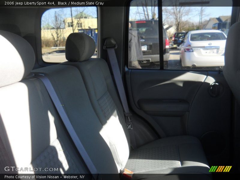 Black / Medium Slate Gray 2006 Jeep Liberty Sport 4x4