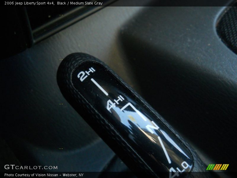 Black / Medium Slate Gray 2006 Jeep Liberty Sport 4x4