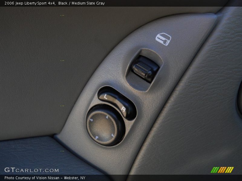 Black / Medium Slate Gray 2006 Jeep Liberty Sport 4x4