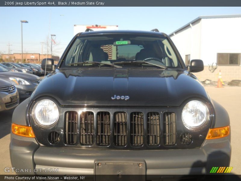 Black / Medium Slate Gray 2006 Jeep Liberty Sport 4x4