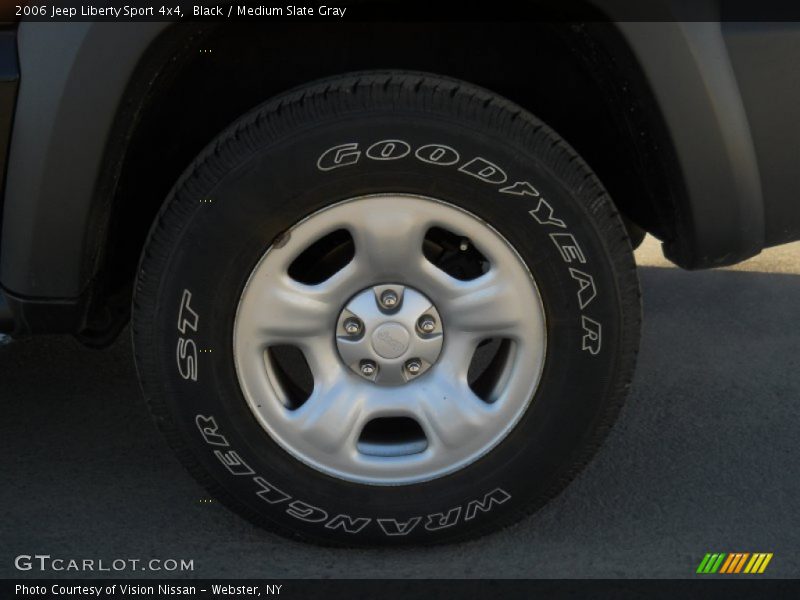 Black / Medium Slate Gray 2006 Jeep Liberty Sport 4x4
