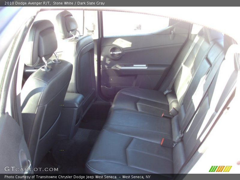 Stone White / Dark Slate Gray 2010 Dodge Avenger R/T