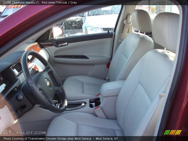 Red Jewel Tintcoat / Gray 2008 Chevrolet Impala LT