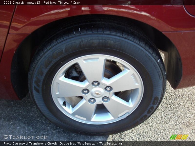 Red Jewel Tintcoat / Gray 2008 Chevrolet Impala LT