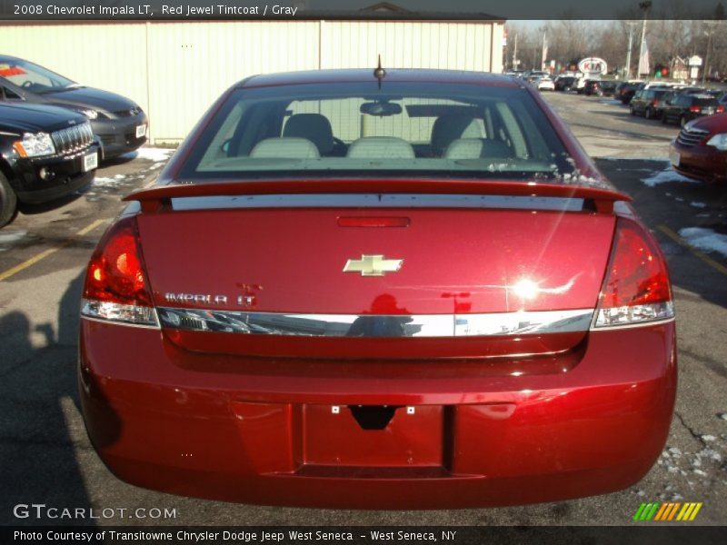 Red Jewel Tintcoat / Gray 2008 Chevrolet Impala LT
