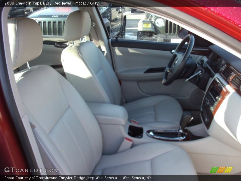 Red Jewel Tintcoat / Gray 2008 Chevrolet Impala LT
