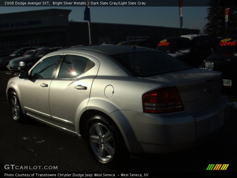Bright Silver Metallic / Dark Slate Gray/Light Slate Gray 2008 Dodge Avenger SXT