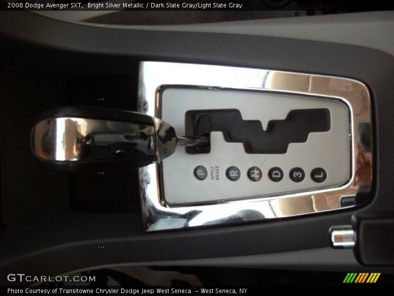 Bright Silver Metallic / Dark Slate Gray/Light Slate Gray 2008 Dodge Avenger SXT