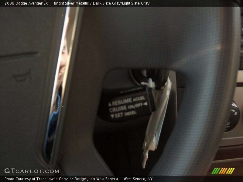 Bright Silver Metallic / Dark Slate Gray/Light Slate Gray 2008 Dodge Avenger SXT