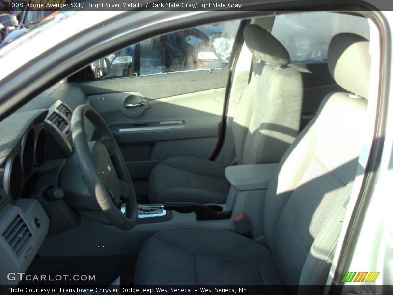 Bright Silver Metallic / Dark Slate Gray/Light Slate Gray 2008 Dodge Avenger SXT