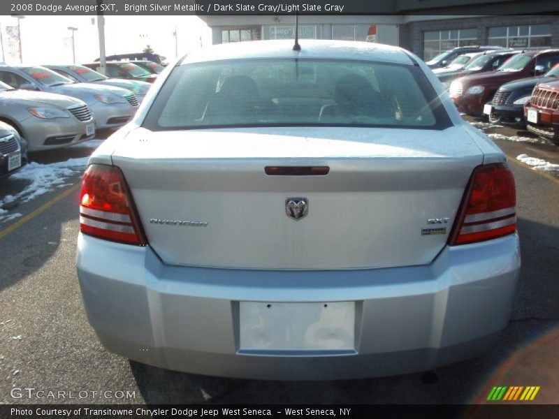 Bright Silver Metallic / Dark Slate Gray/Light Slate Gray 2008 Dodge Avenger SXT