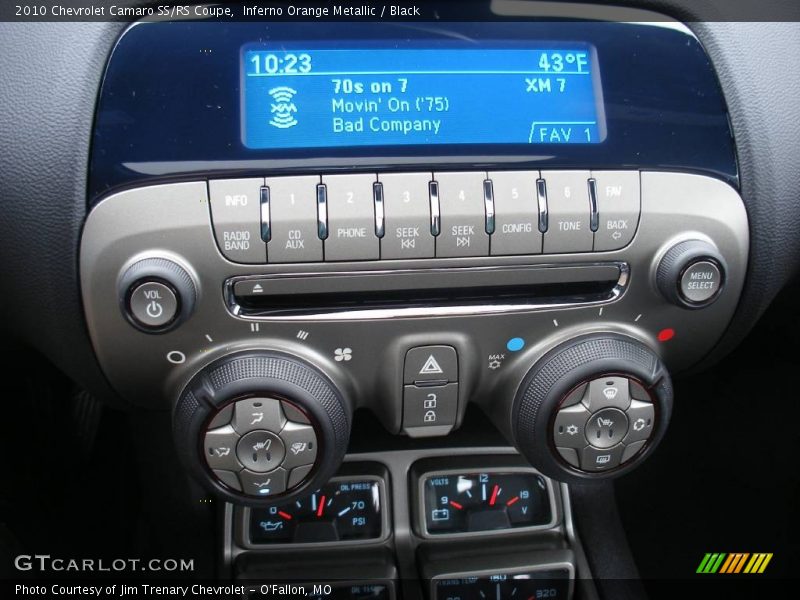 Audio System of 2010 Camaro SS/RS Coupe