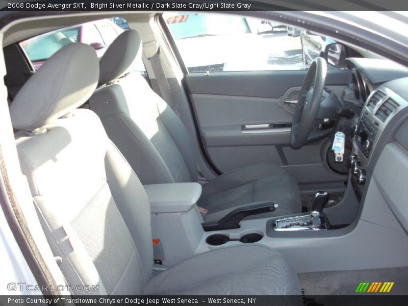 Bright Silver Metallic / Dark Slate Gray/Light Slate Gray 2008 Dodge Avenger SXT