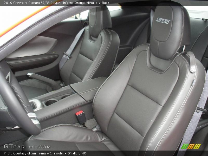 Inferno Orange Metallic / Black 2010 Chevrolet Camaro SS/RS Coupe