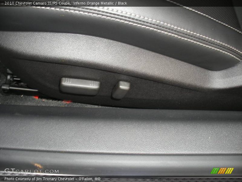 Inferno Orange Metallic / Black 2010 Chevrolet Camaro SS/RS Coupe