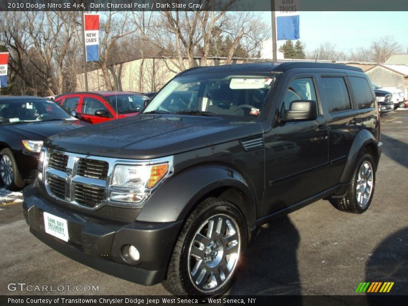 Dark Charcoal Pearl / Dark Slate Gray 2010 Dodge Nitro SE 4x4