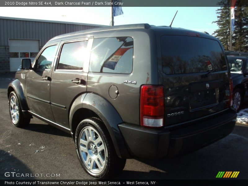Dark Charcoal Pearl / Dark Slate Gray 2010 Dodge Nitro SE 4x4