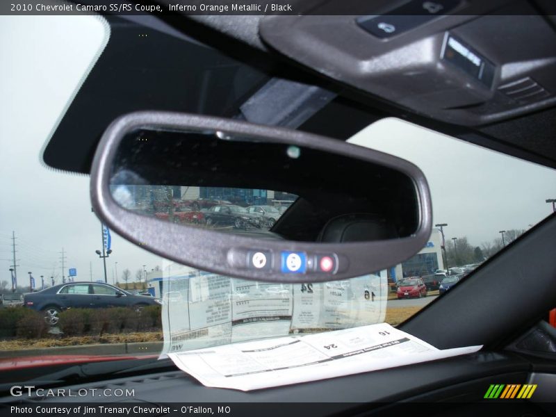 Inferno Orange Metallic / Black 2010 Chevrolet Camaro SS/RS Coupe