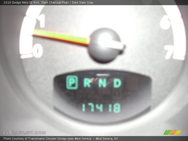 Dark Charcoal Pearl / Dark Slate Gray 2010 Dodge Nitro SE 4x4