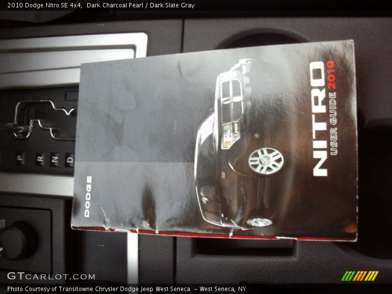 Dark Charcoal Pearl / Dark Slate Gray 2010 Dodge Nitro SE 4x4