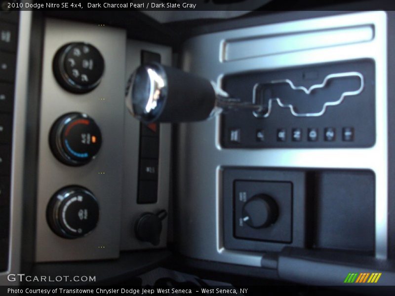 Dark Charcoal Pearl / Dark Slate Gray 2010 Dodge Nitro SE 4x4