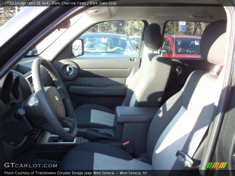 Dark Charcoal Pearl / Dark Slate Gray 2010 Dodge Nitro SE 4x4