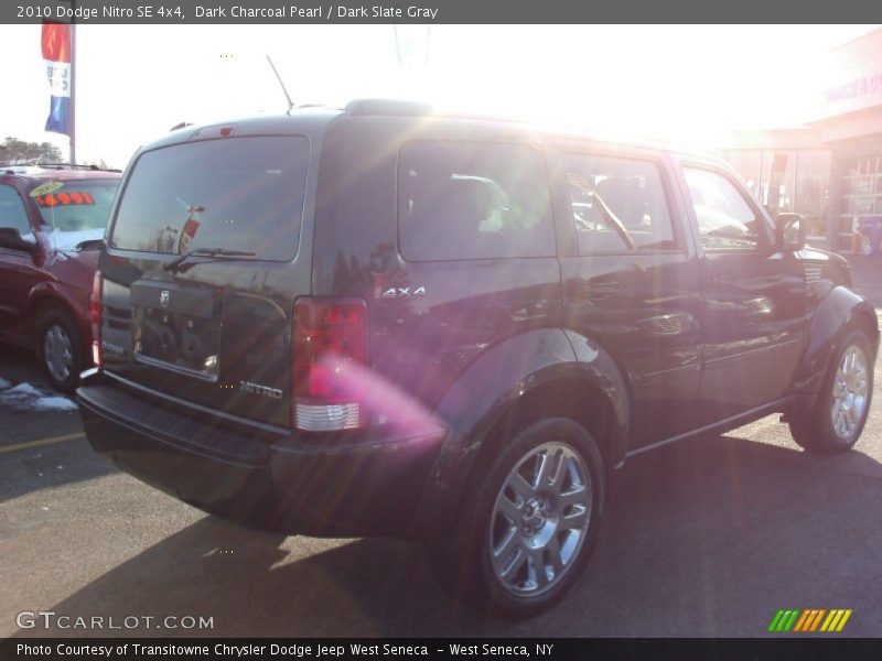 Dark Charcoal Pearl / Dark Slate Gray 2010 Dodge Nitro SE 4x4