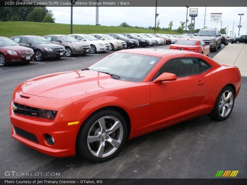 Front 3/4 View of 2010 Camaro SS/RS Coupe