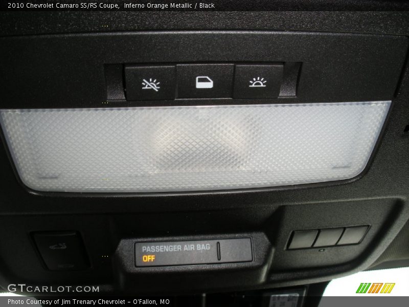 Inferno Orange Metallic / Black 2010 Chevrolet Camaro SS/RS Coupe