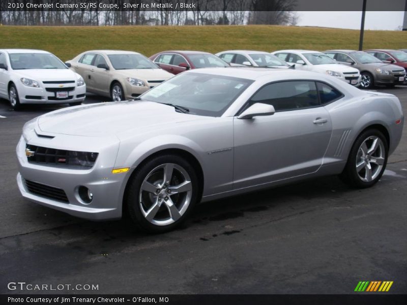 Silver Ice Metallic / Black 2010 Chevrolet Camaro SS/RS Coupe