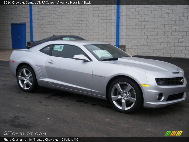 Silver Ice Metallic / Black 2010 Chevrolet Camaro SS/RS Coupe
