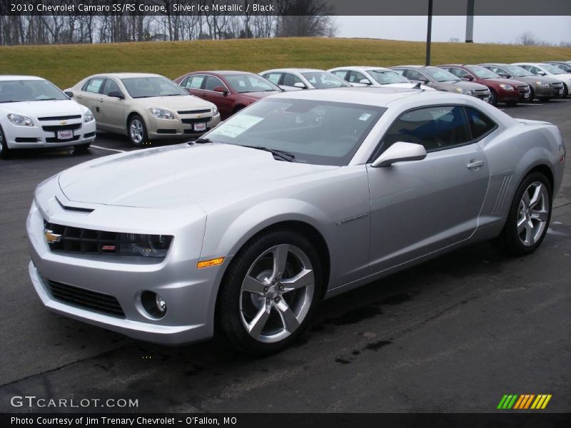 Silver Ice Metallic / Black 2010 Chevrolet Camaro SS/RS Coupe
