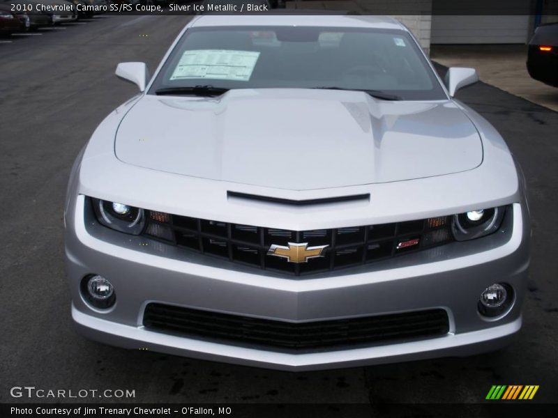 Silver Ice Metallic / Black 2010 Chevrolet Camaro SS/RS Coupe