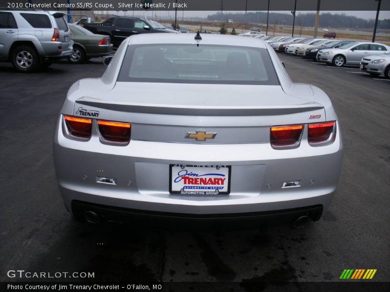 Silver Ice Metallic / Black 2010 Chevrolet Camaro SS/RS Coupe