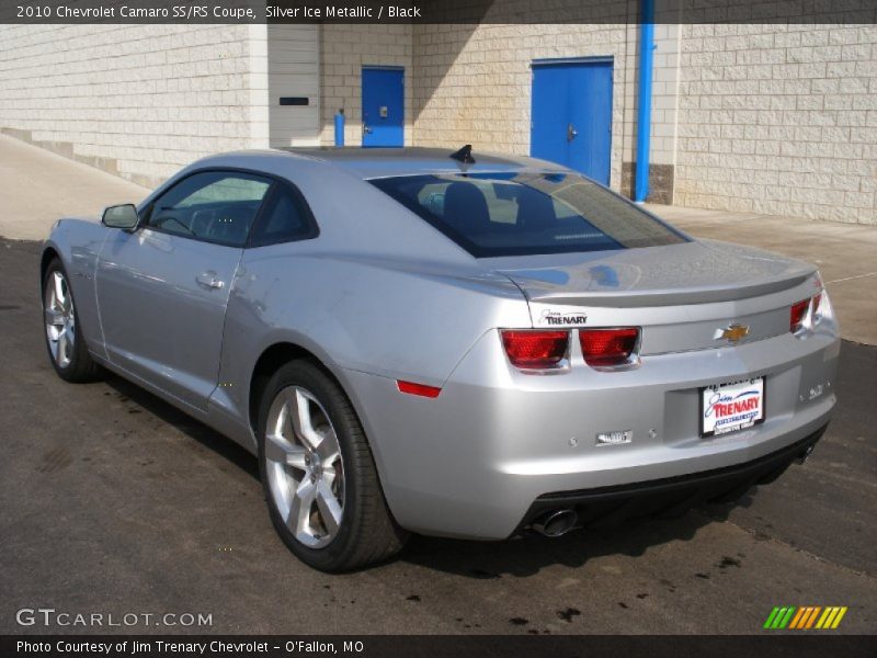 Silver Ice Metallic / Black 2010 Chevrolet Camaro SS/RS Coupe