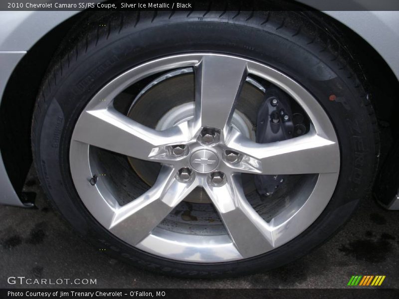 Silver Ice Metallic / Black 2010 Chevrolet Camaro SS/RS Coupe