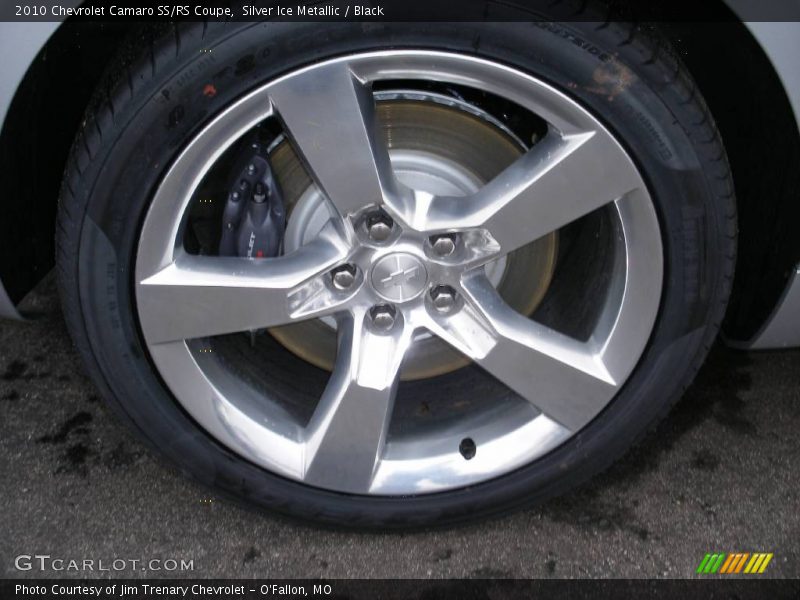 Silver Ice Metallic / Black 2010 Chevrolet Camaro SS/RS Coupe