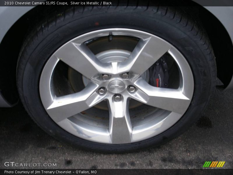 Silver Ice Metallic / Black 2010 Chevrolet Camaro SS/RS Coupe