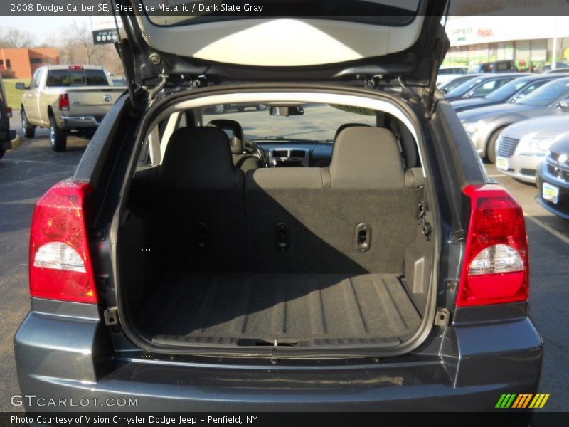 Steel Blue Metallic / Dark Slate Gray 2008 Dodge Caliber SE
