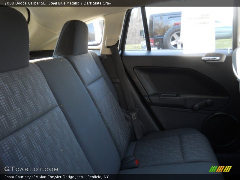 Steel Blue Metallic / Dark Slate Gray 2008 Dodge Caliber SE