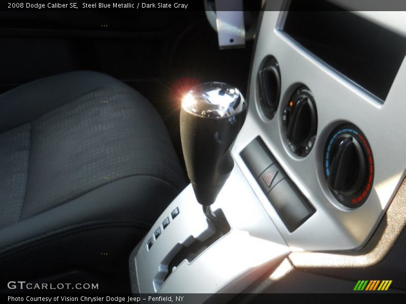 Steel Blue Metallic / Dark Slate Gray 2008 Dodge Caliber SE