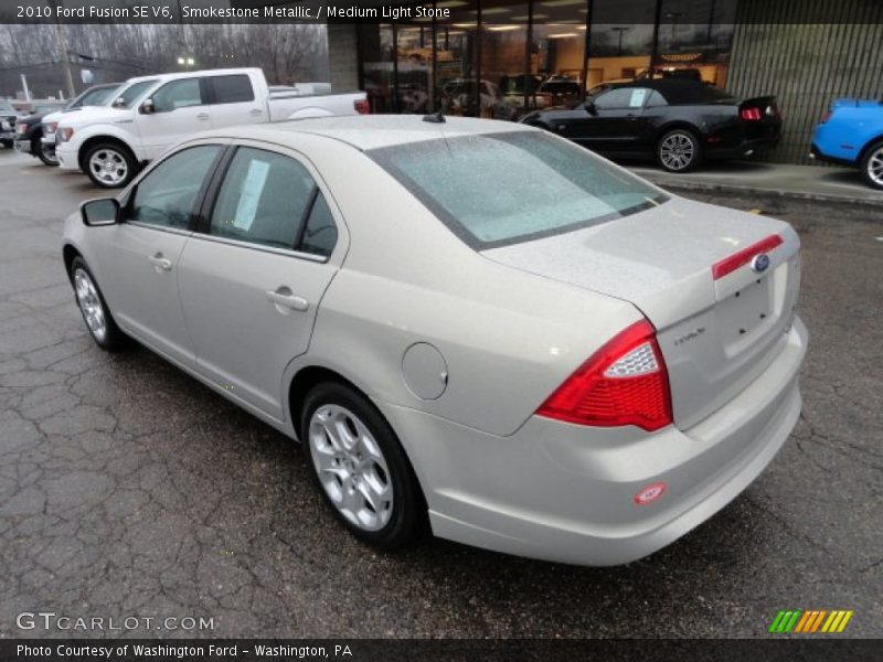 Smokestone Metallic / Medium Light Stone 2010 Ford Fusion SE V6