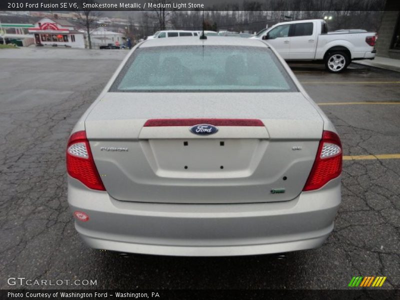 Smokestone Metallic / Medium Light Stone 2010 Ford Fusion SE V6